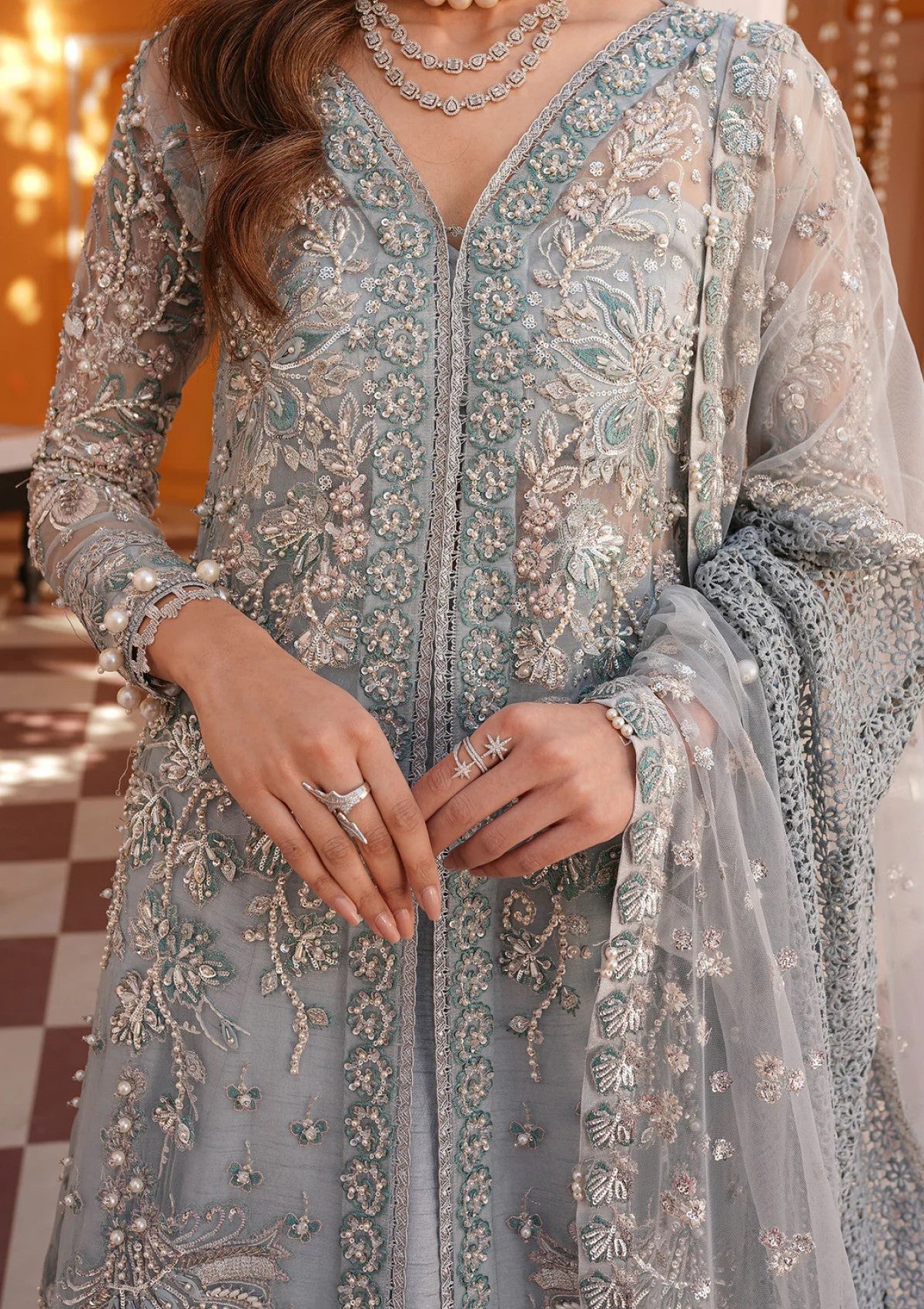Wedding Collection - Mehak Yaqoob - Luxury Formals - ML24#01 - Frost