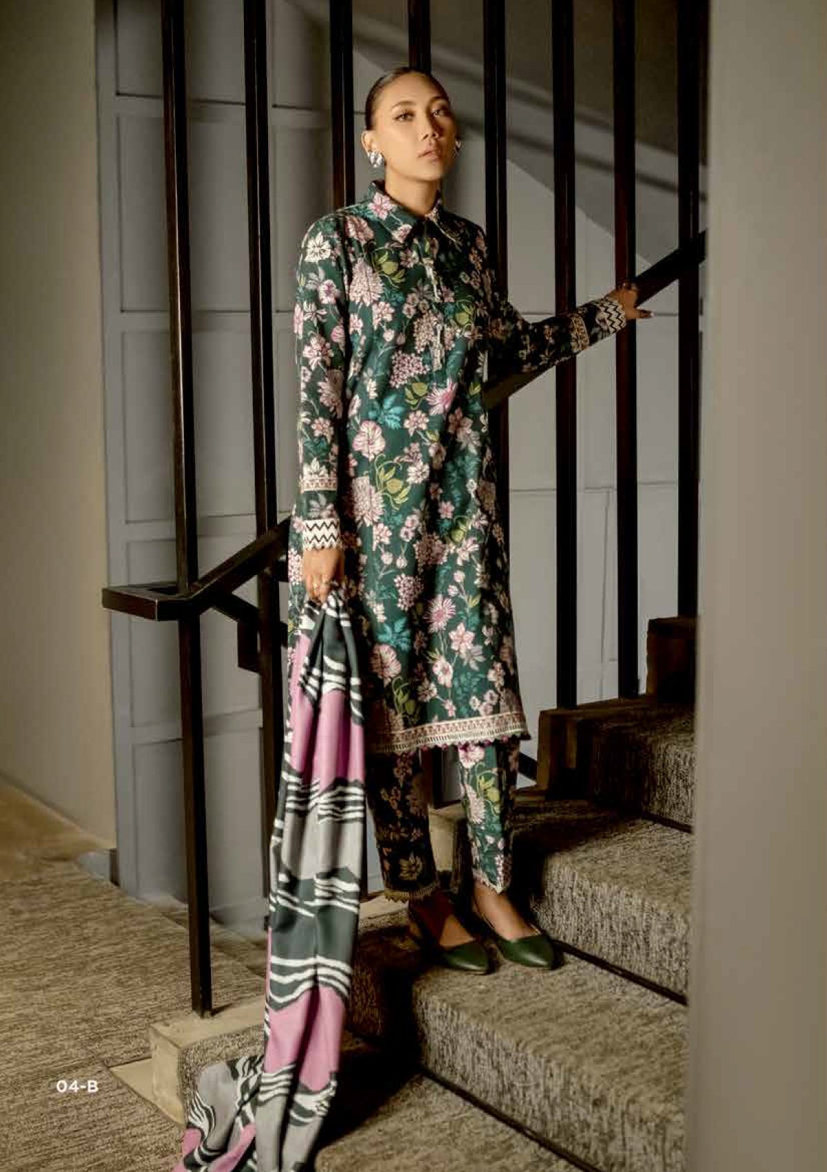 Winter Collection - M.Basics - Mirage - MBM#04B - Official M.Basics - Agha Fabrics UK