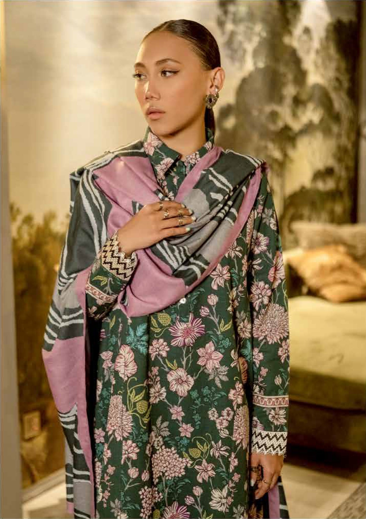 Winter Collection - M.Basics - Mirage - MBM#04B - Official M.Basics - Agha Fabrics UK