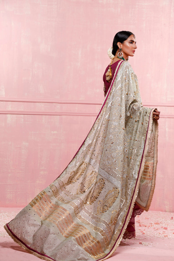 Wahajmkhan | Festive Fiesta Formals | MAGENTA MAGNIFICENCE