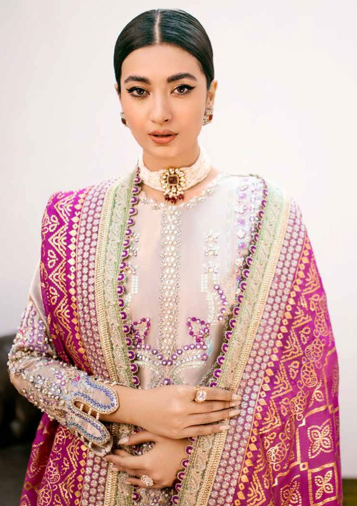 Formal Collection - Ezra - Wedding - EWS#05 - Amber - Official Ezra - Agha Fabrics UK