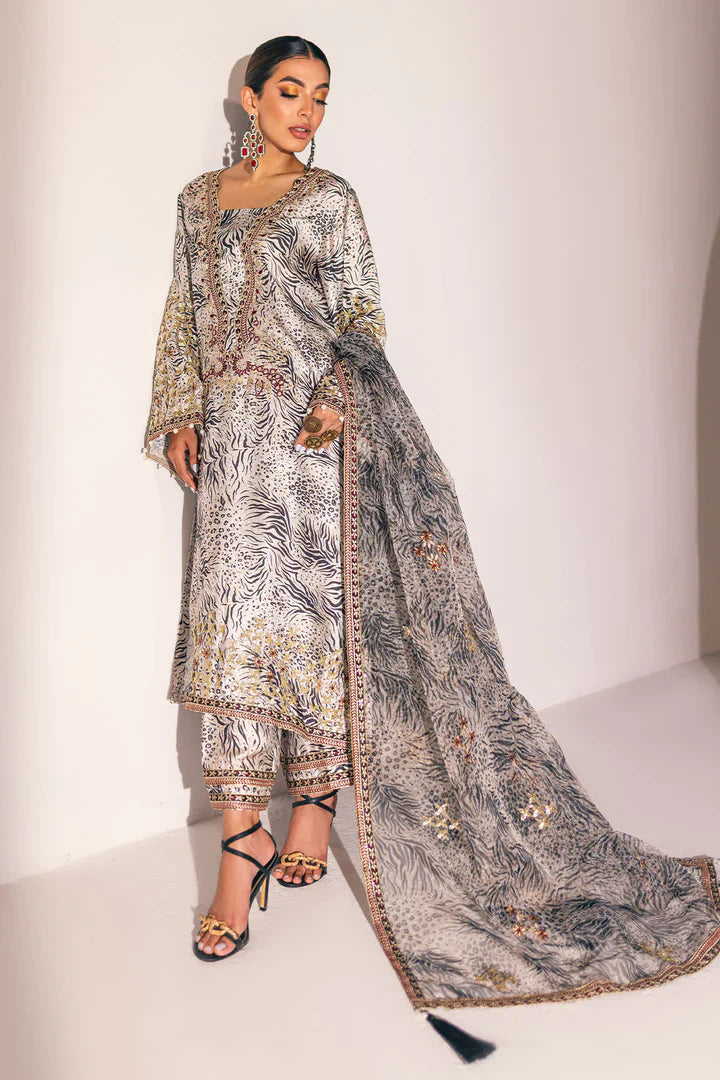 Winter Collection - Nureh - The Silk - S#05 - Official Nureh - Agha Fabrics UK