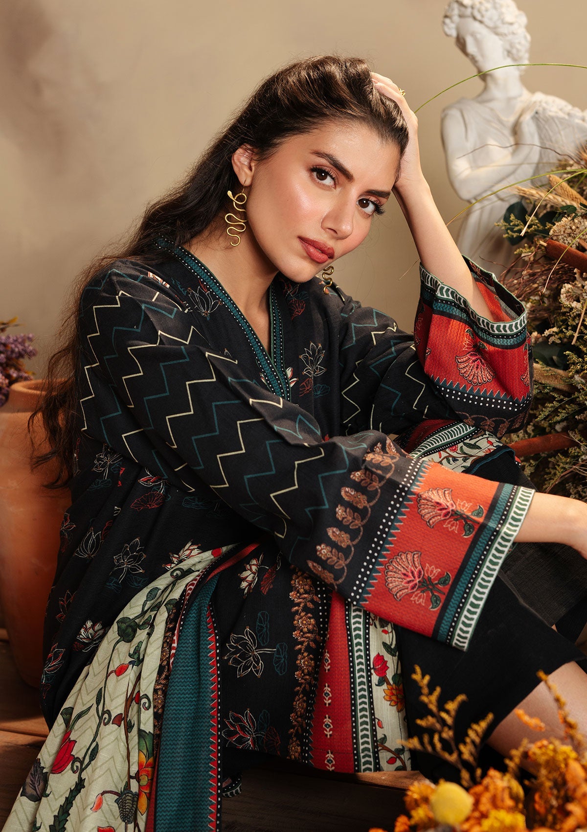 Winter Collection - Sahar - Printed Khaddar - D#05