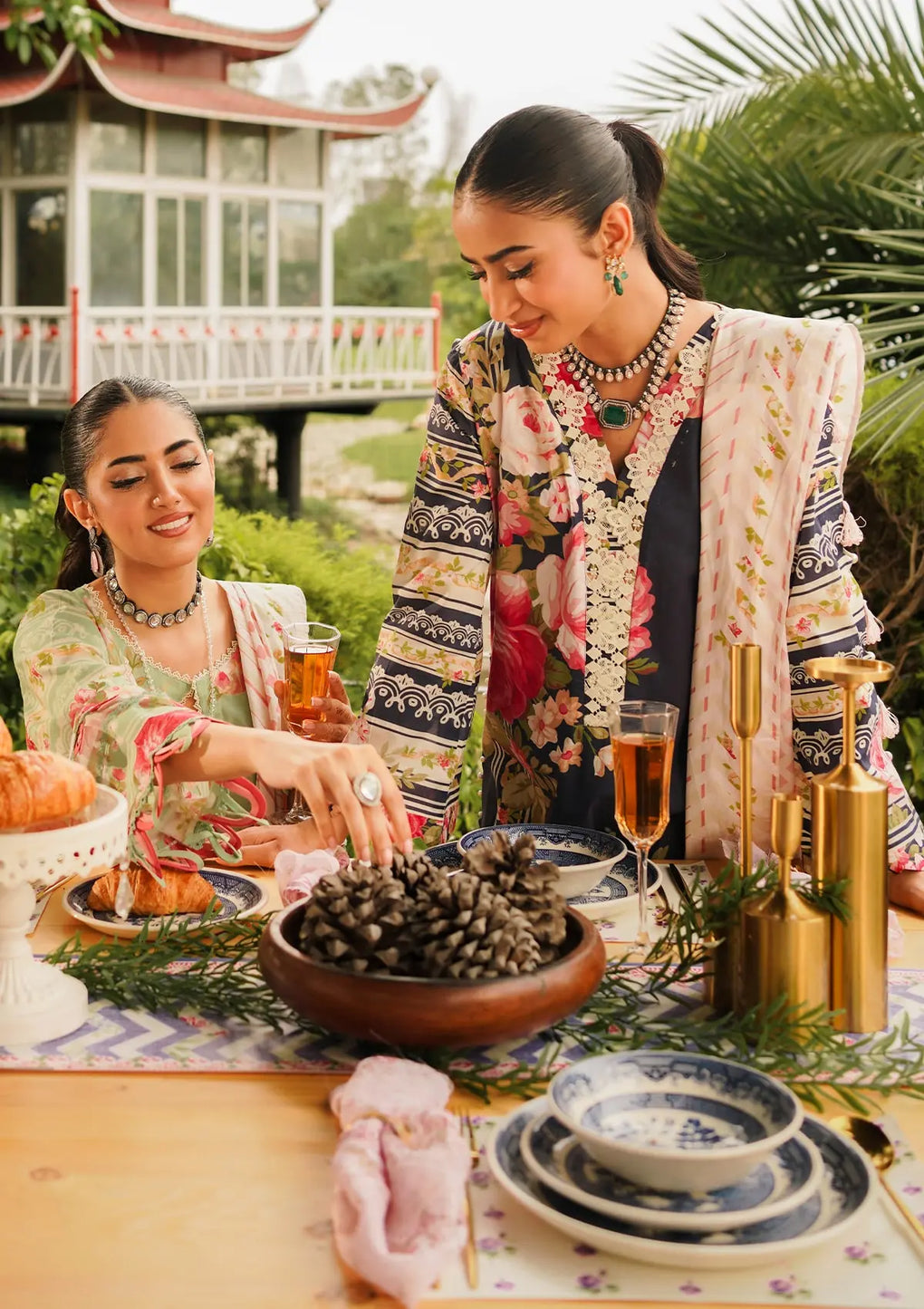 Elaf Premium | Printed Collection 24 | EEP-05A - Mint To Be