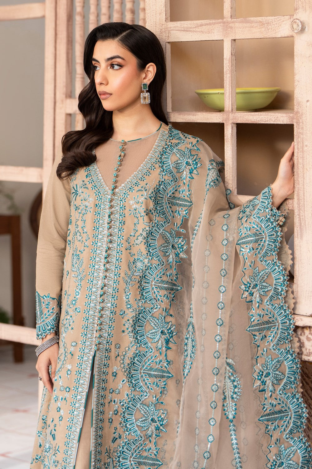 Maryum N Maria | Luxury Lawn 25 | ASHYA - MS50119