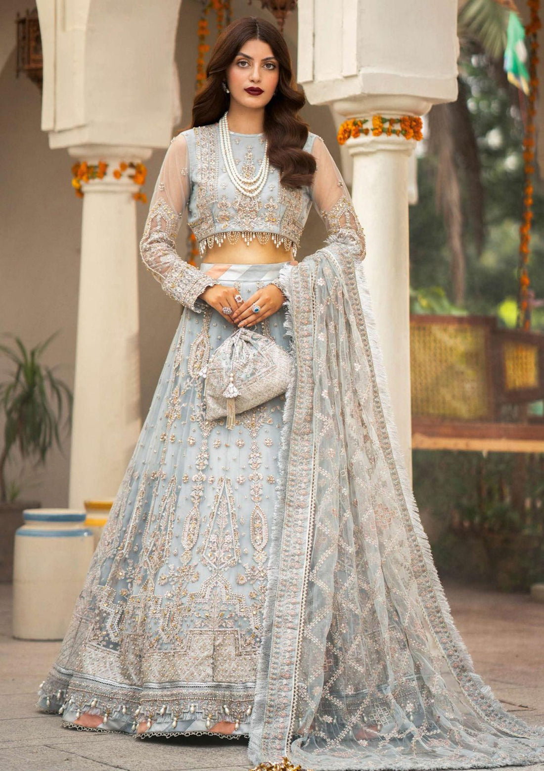 Formal Collection - Eleshia - Zarin - Wedding - D#04 - Nerisa - Official Eleshia - Agha Fabrics UK