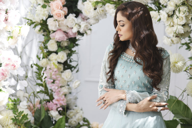 Wahajmkhan | Eden wedding Formals | MINT FEROZI LENGA