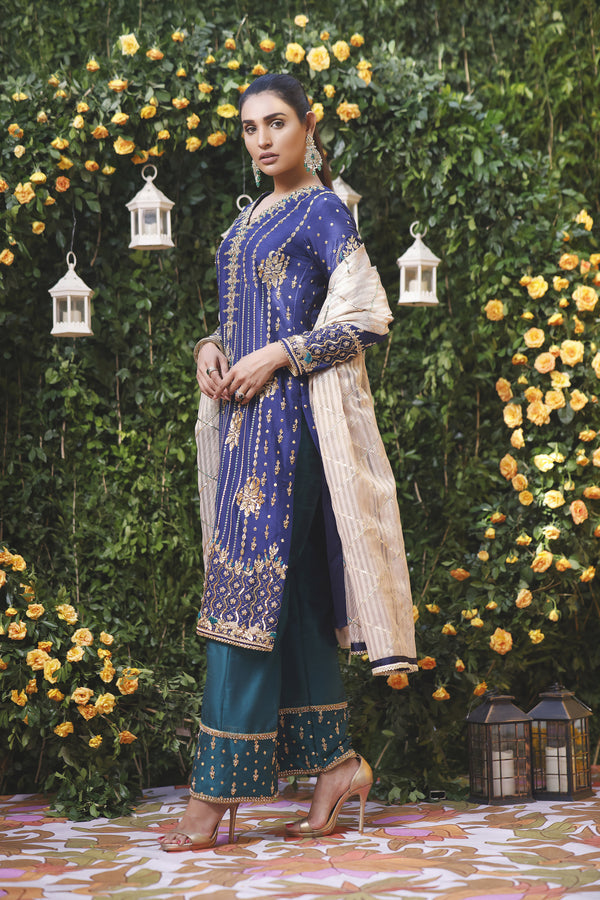 Wahajmbegum | Mehrunnisa Wedding Formals | PEACOCK PRIDE
