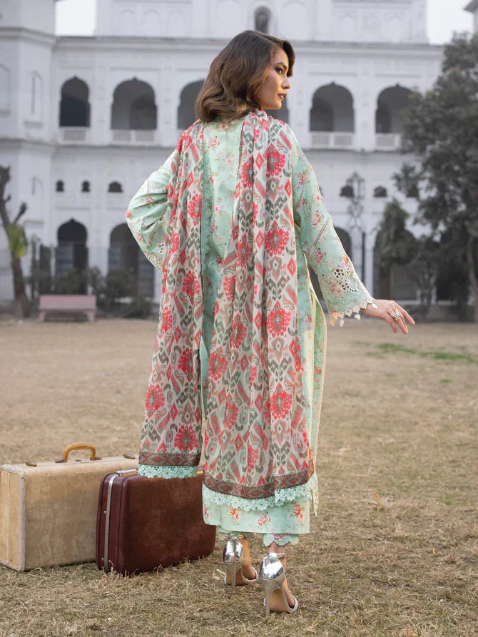Faiza Faisal | Maya Luxury Lawn | Julia - Official Faiza Faisal - Agha Fabrics UK
