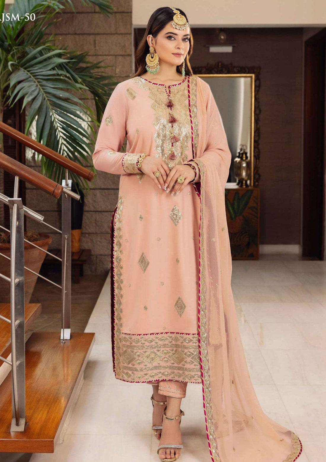 Summer Collection - Asim Jofa - Maahru - AJSM#50 - Official Asim Jofa - Agha Fabrics UK