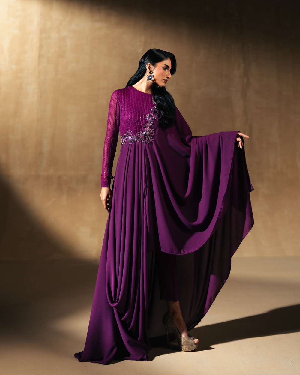 Vasal | Zyra Luxe Pret 26 | Divine drape