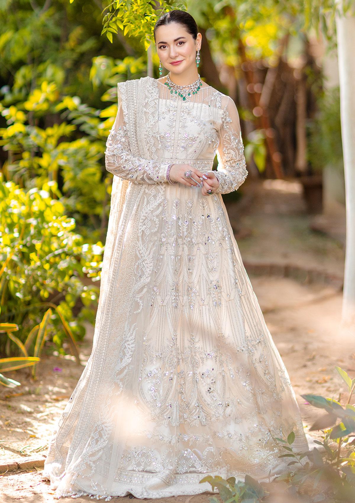 Formal Collection - Ayesha & Usman - Azzal - Noor - D#6 - Safed - Official Ayesha & Usman - Agha Fabrics UK