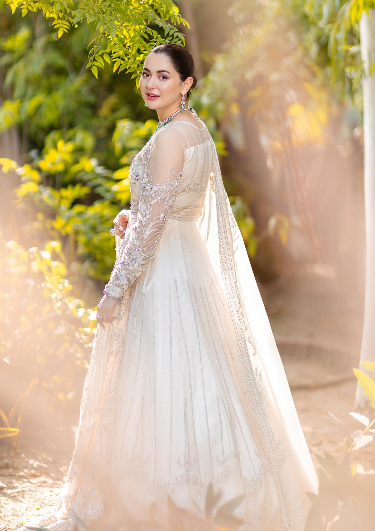 Formal Collection - Ayesha & Usman - Azzal - Noor - D#6 - Safed - Official Ayesha & Usman - Agha Fabrics UK