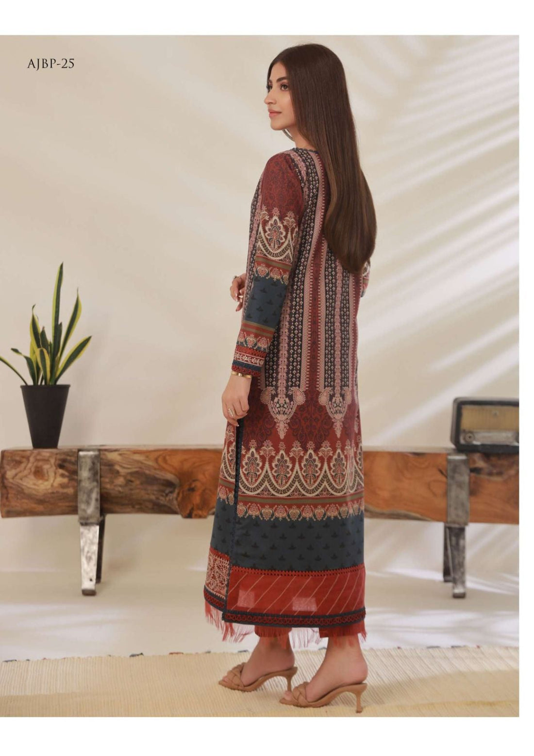 Lawn Collection - Asim Jofa - Prints - AJBP#25 - Official Asim Jofa - Agha Fabrics UK