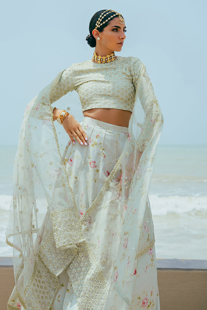 Cross Stitch | Wedding Collection 24 | TRANQUIL HAZE - Official Cross Stitch - Agha Fabrics UK