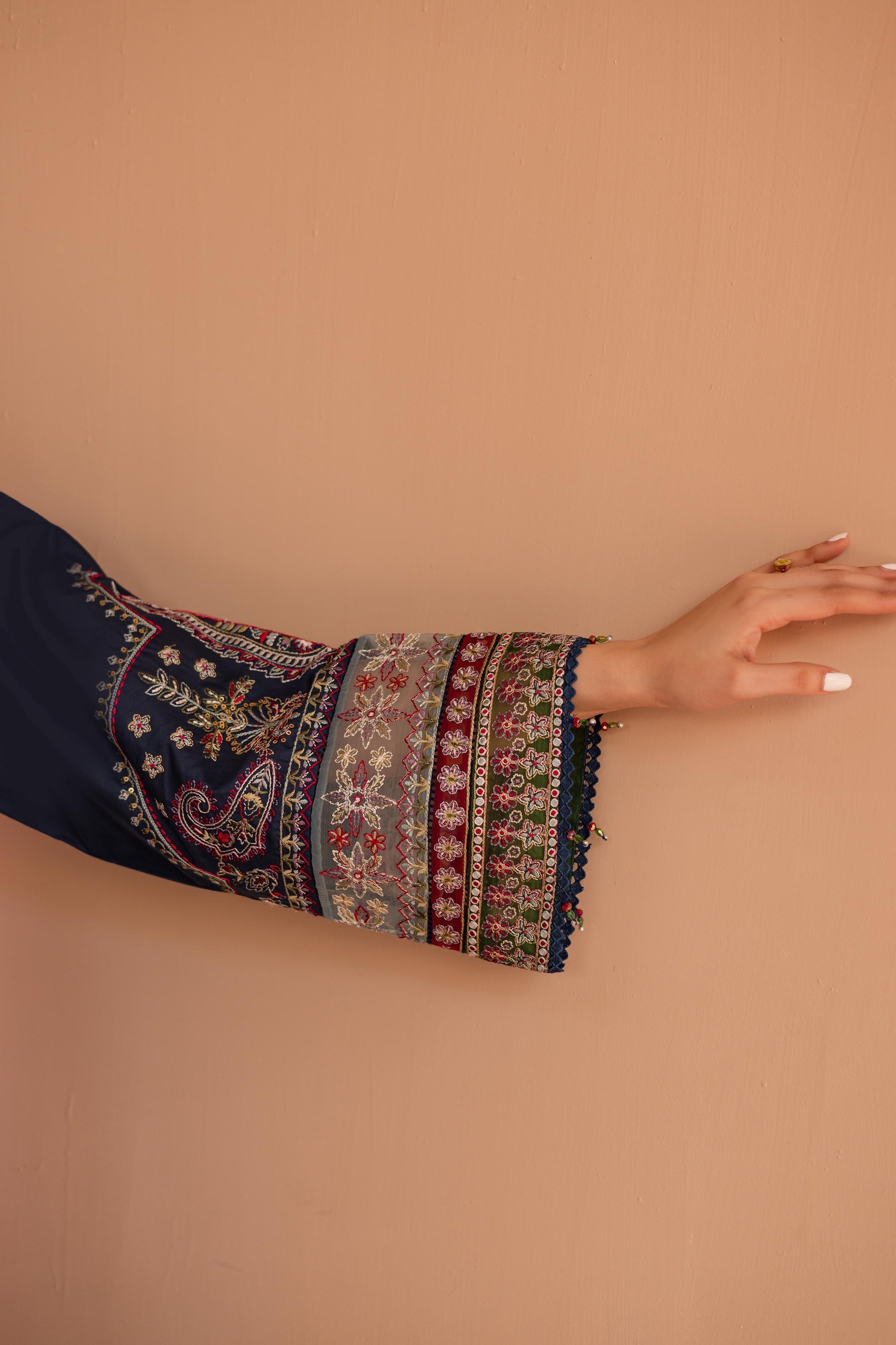 Batik | Kai Formals | Cyan - Official Batik - Agha Fabrics UK