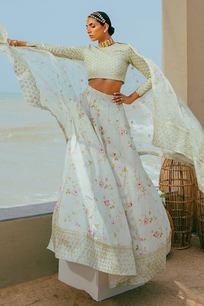 Cross Stitch | Wedding Collection 24 | TRANQUIL HAZE - Official Cross Stitch - Agha Fabrics UK