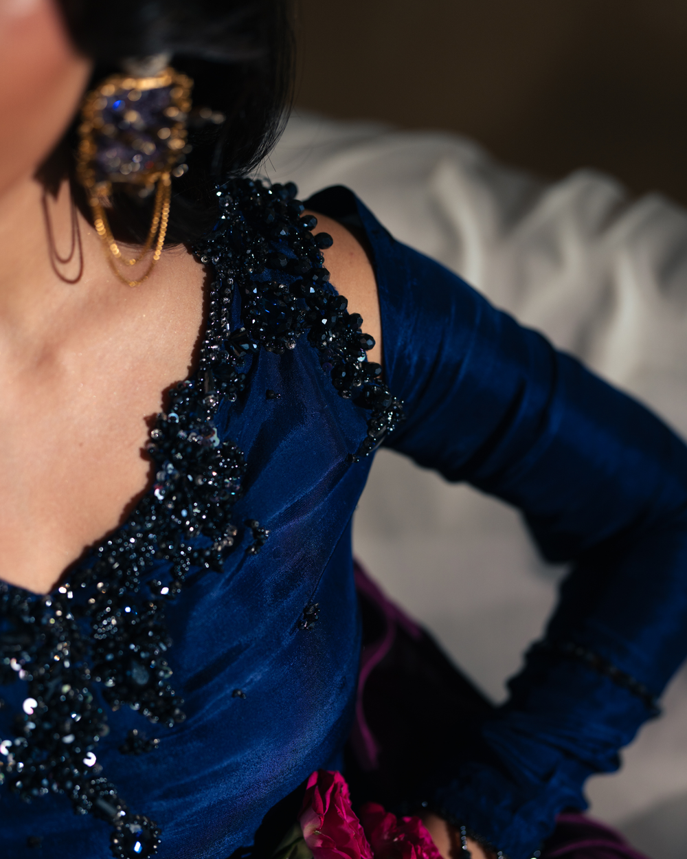 Vasal | Zyra Luxe Pret 26 | Sapphire drift