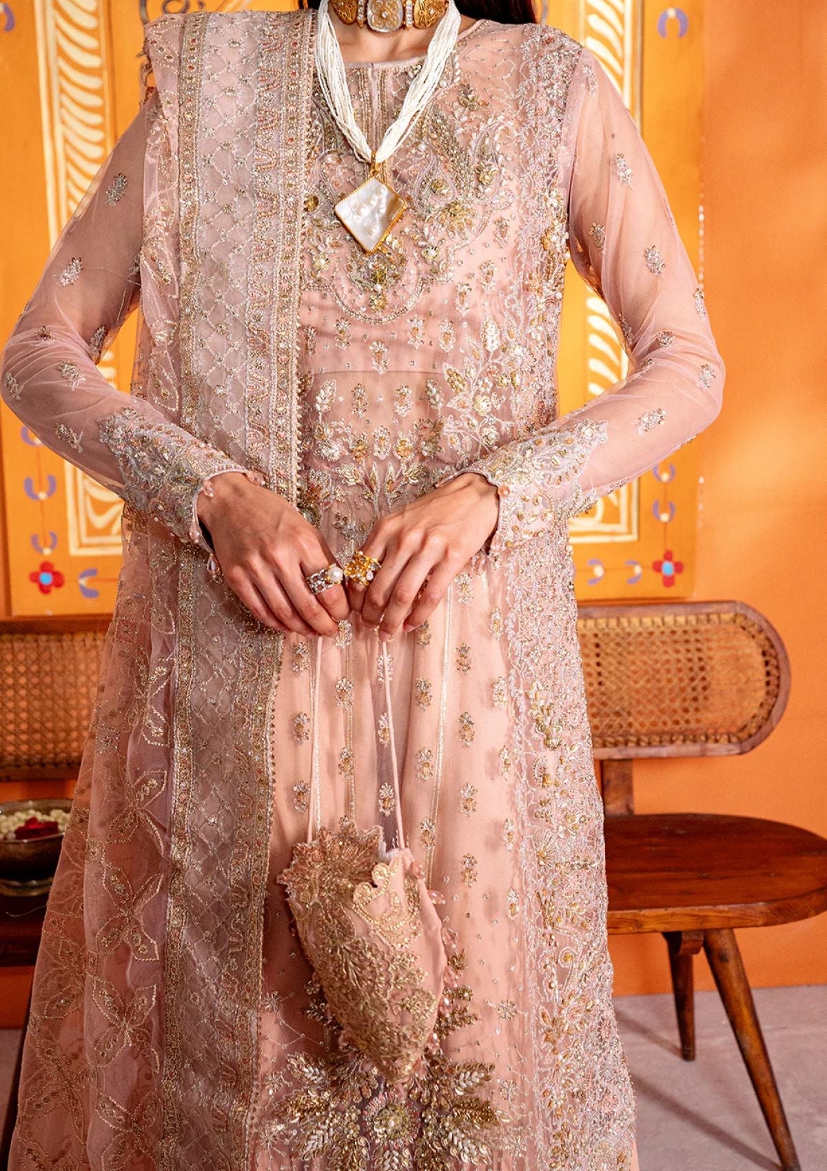 Formal Collection - Neeshay - Pari Naaz - Wedding Formals 24 - D#4 - GHAZAL - Official Neeshay - Agha Fabrics UK