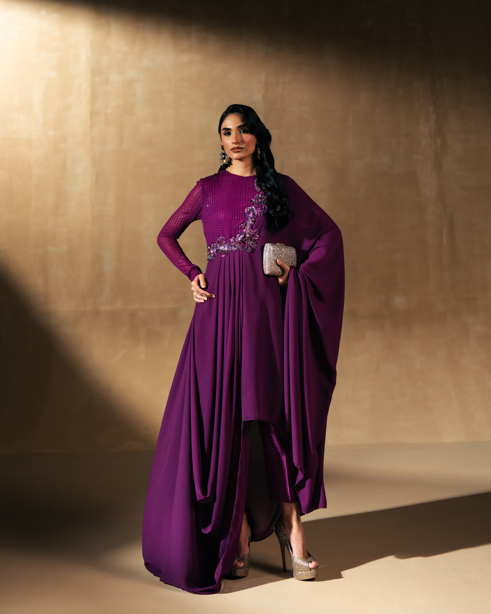Vasal | Zyra Luxe Pret 26 | Divine drape