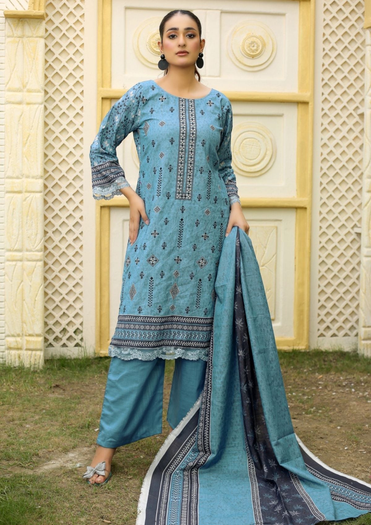 Winter Collection - Bin Rashid - Aina - BA24#03 - Official Bin Rashid - Agha Fabrics UK