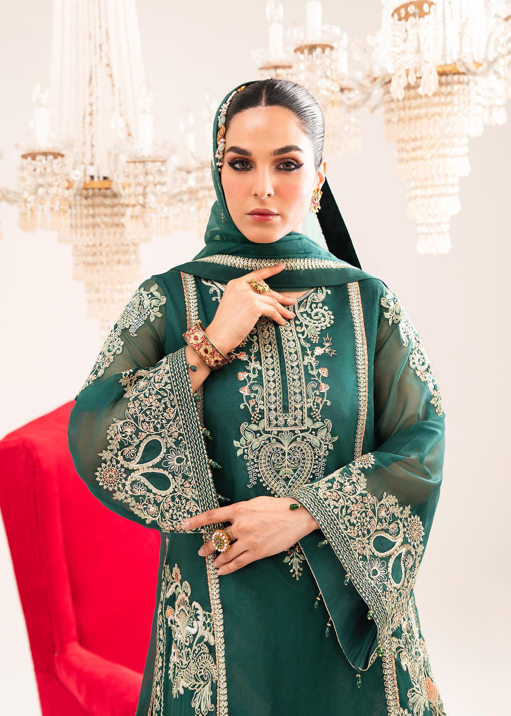 Dastoor | Sajni Luxury Eid Collection 24 | Mehrmaa - Official Dastoor - Agha Fabrics UK