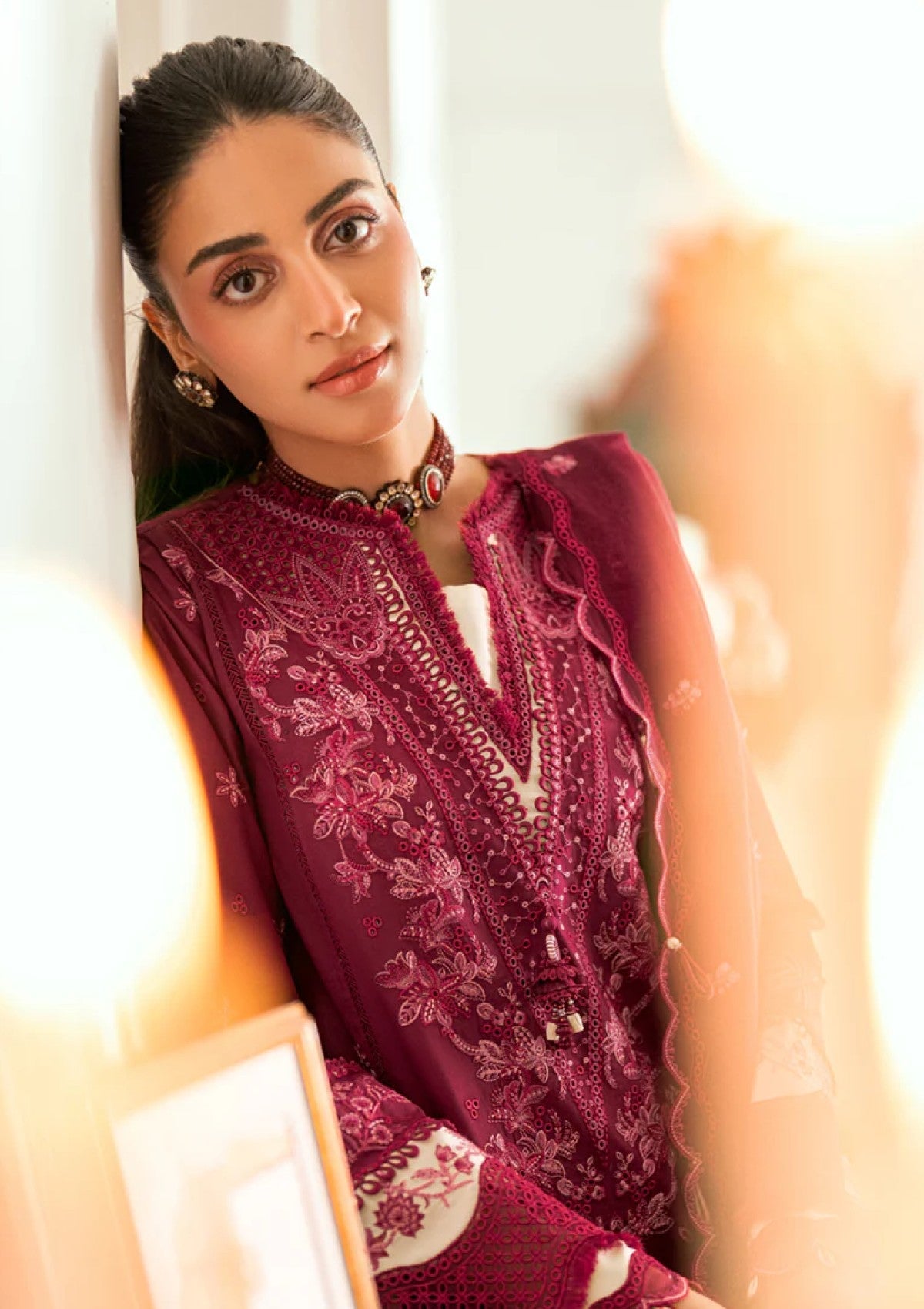 Lawn - Qalamkar - Luxury - Eid Edit 25 - SB#02 - Sameen