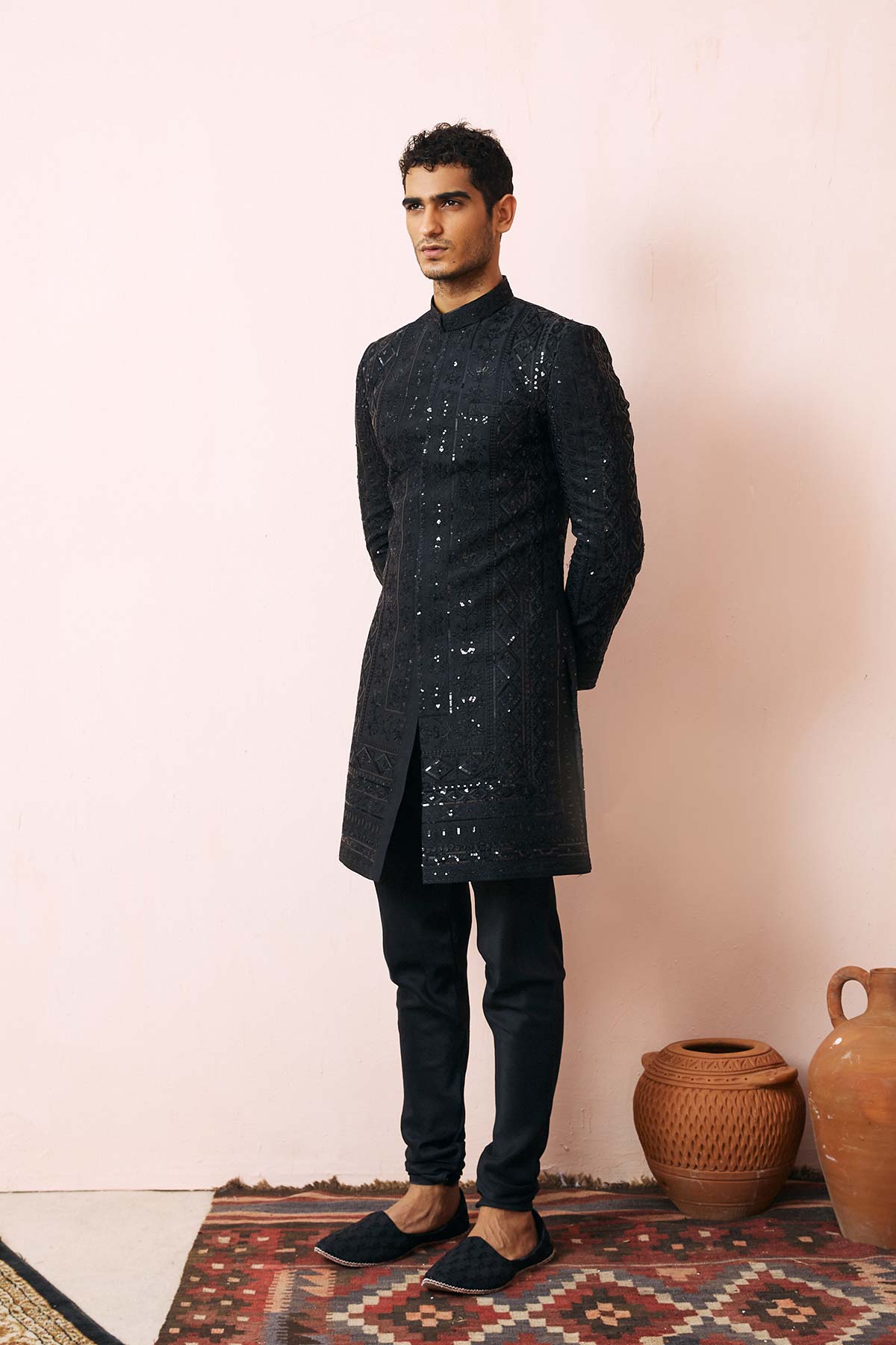 Pakistani Menswear | Mina Kashif | Devi - Official Agha Fabrics - Agha Fabrics UK