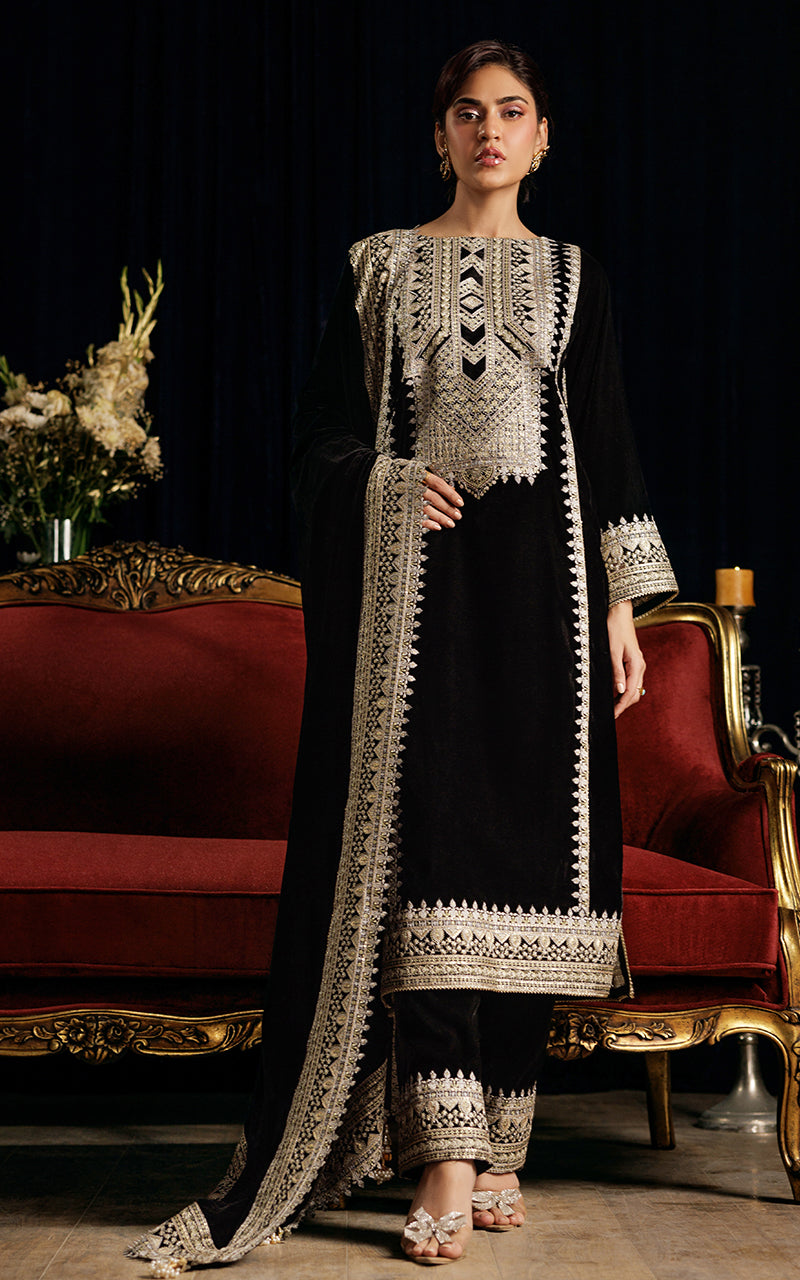 Threads and Motifs | Velvet Collection 25 | 2PC TV-04