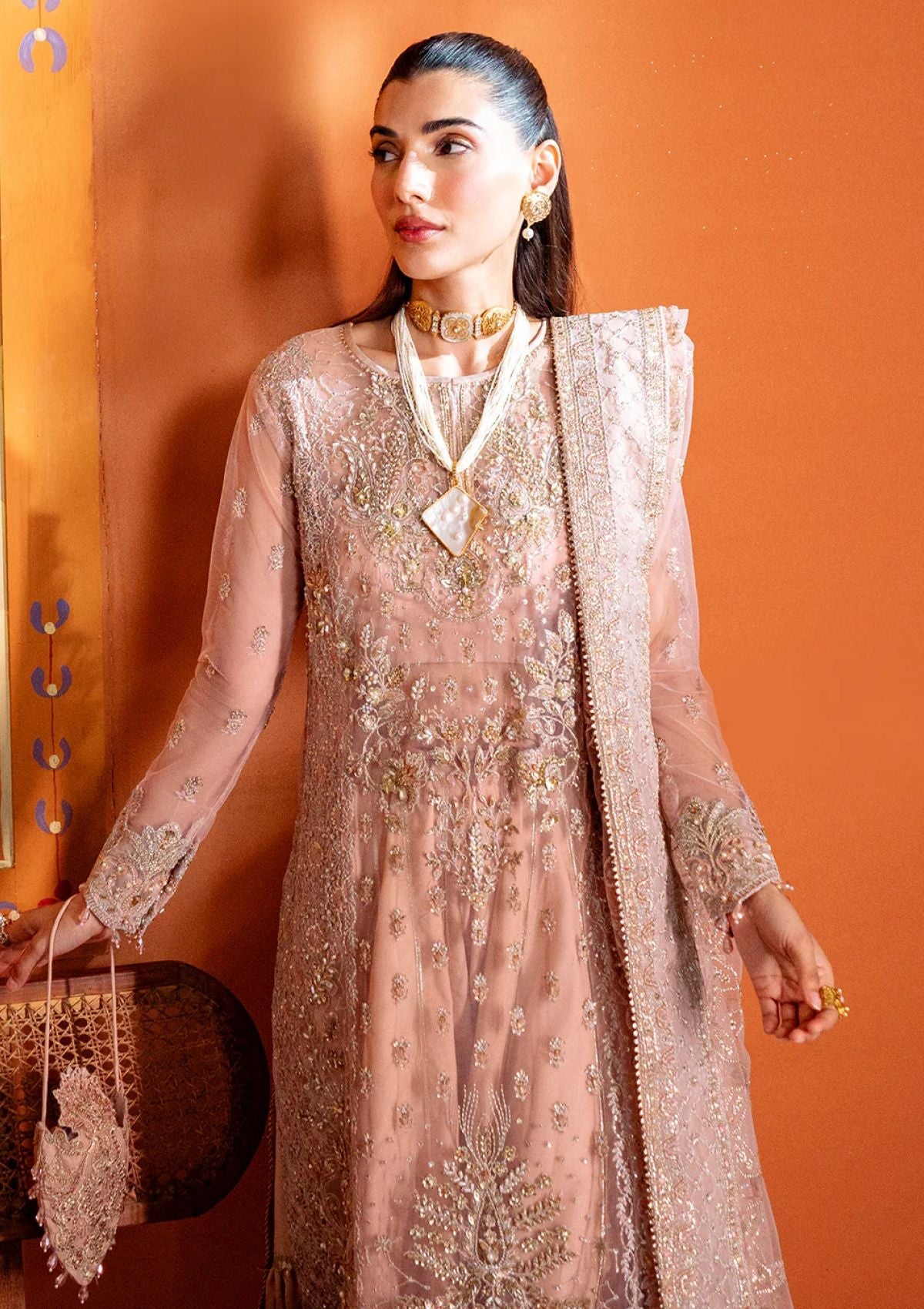 Formal Collection - Neeshay - Pari Naaz - Wedding Formals 24 - D#4 - GHAZAL - Official Neeshay - Agha Fabrics UK