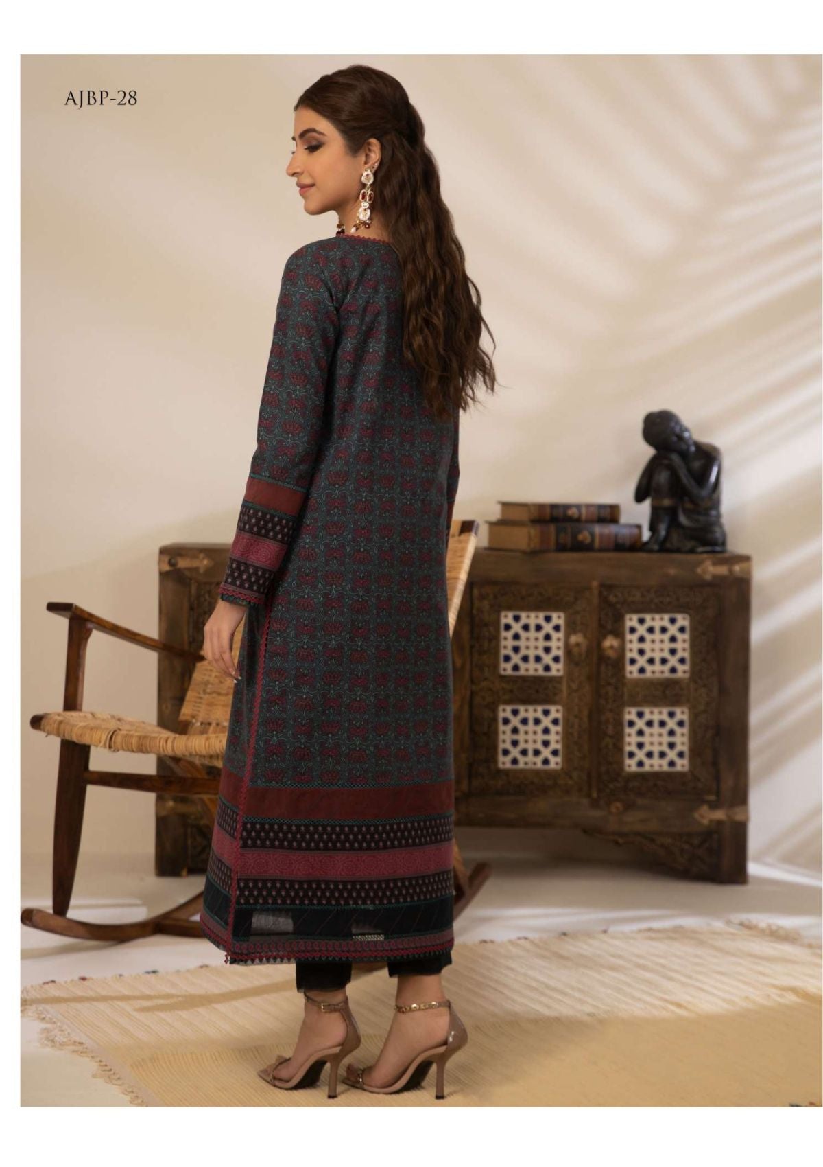 Lawn Collection - Asim Jofa - Prints - AJBP#28 - Official Asim Jofa - Agha Fabrics UK