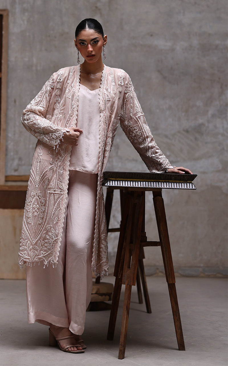 Threads and Motifs | Formal Dresses 25 | Net Embroidered Jacket