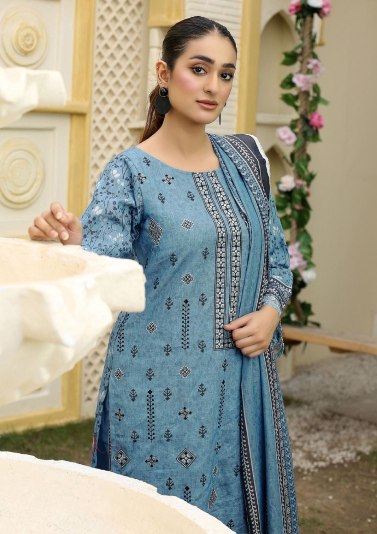 Winter Collection - Bin Rashid - Aina - BA24#03 - Official Bin Rashid - Agha Fabrics UK