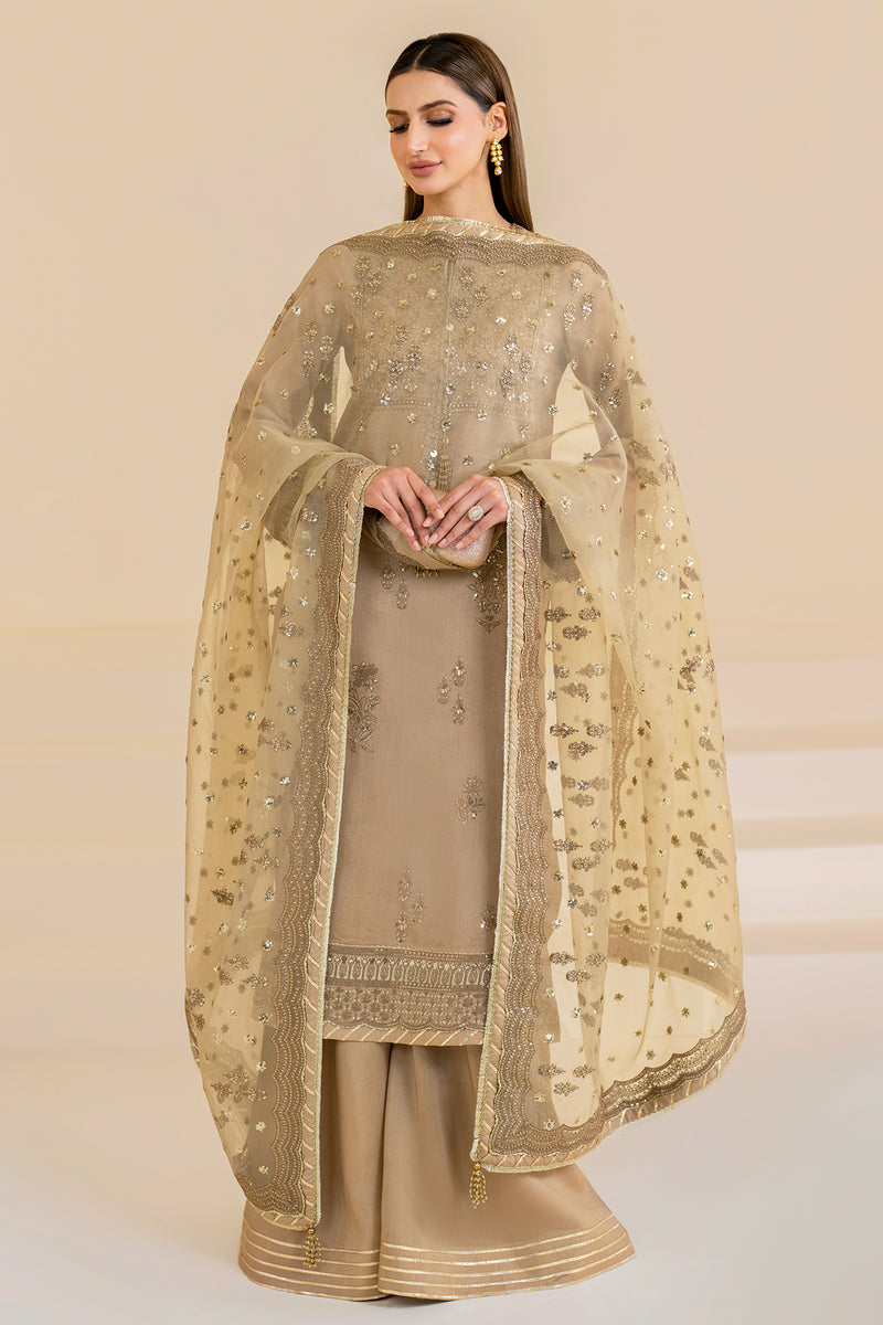 Jazmin | Formals Collection | Raw Silk UR-7024 - Official Jazmin - Agha Fabrics UK