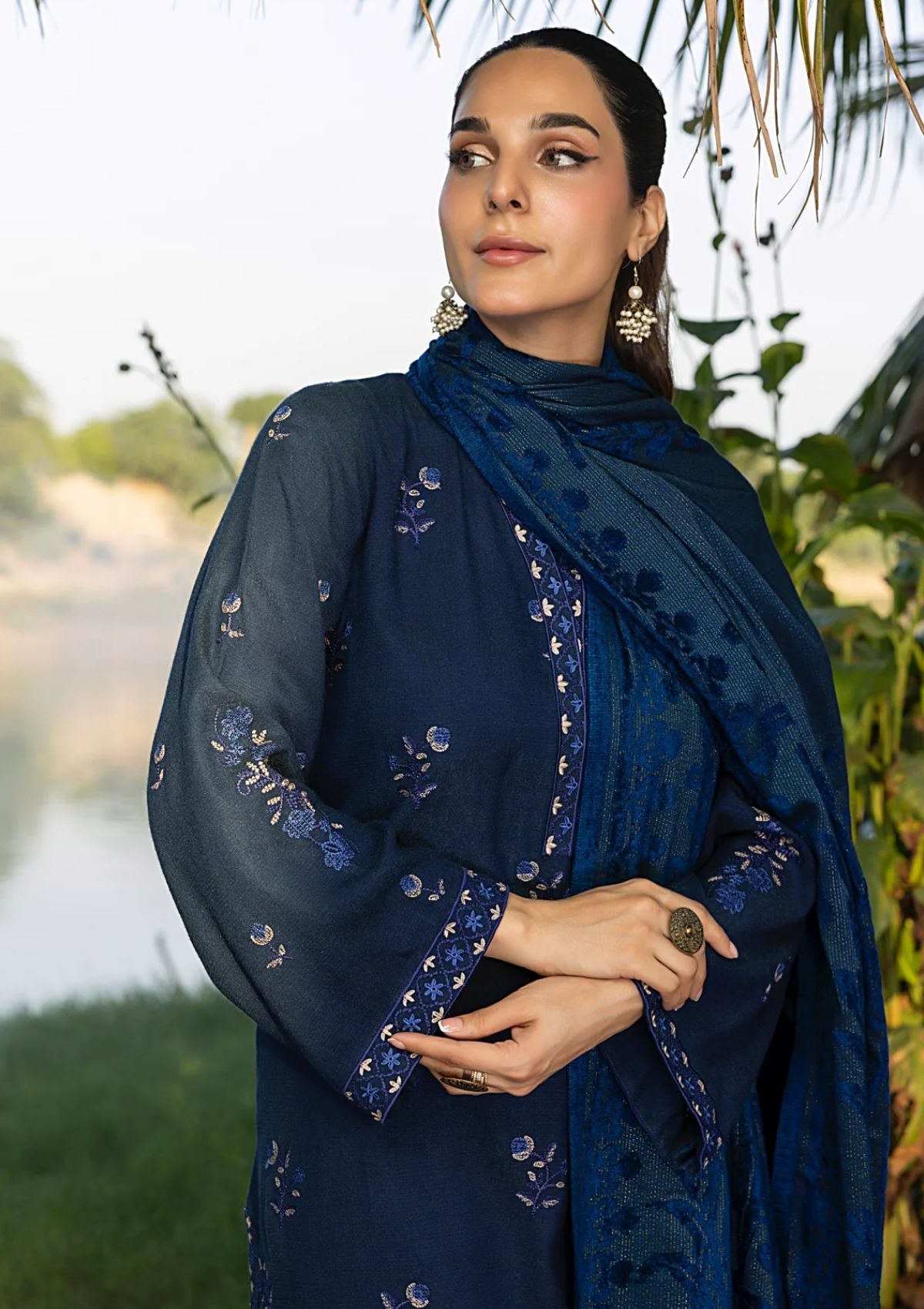 Winter Collection - Lakhany - Luxury Winter 24 - LG-RL-0101 - Official Lakhany - Agha Fabrics UK