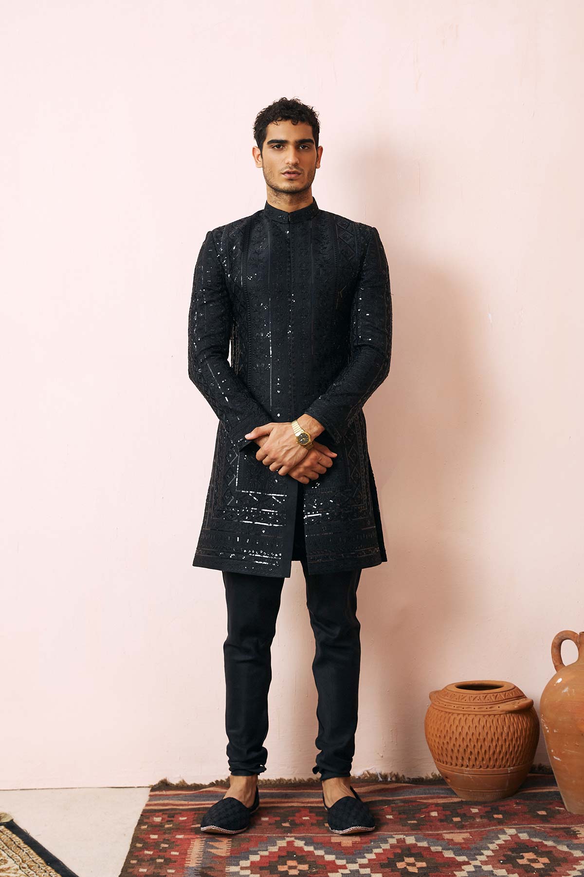 Pakistani Menswear | Mina Kashif | Devi - Official Agha Fabrics - Agha Fabrics UK