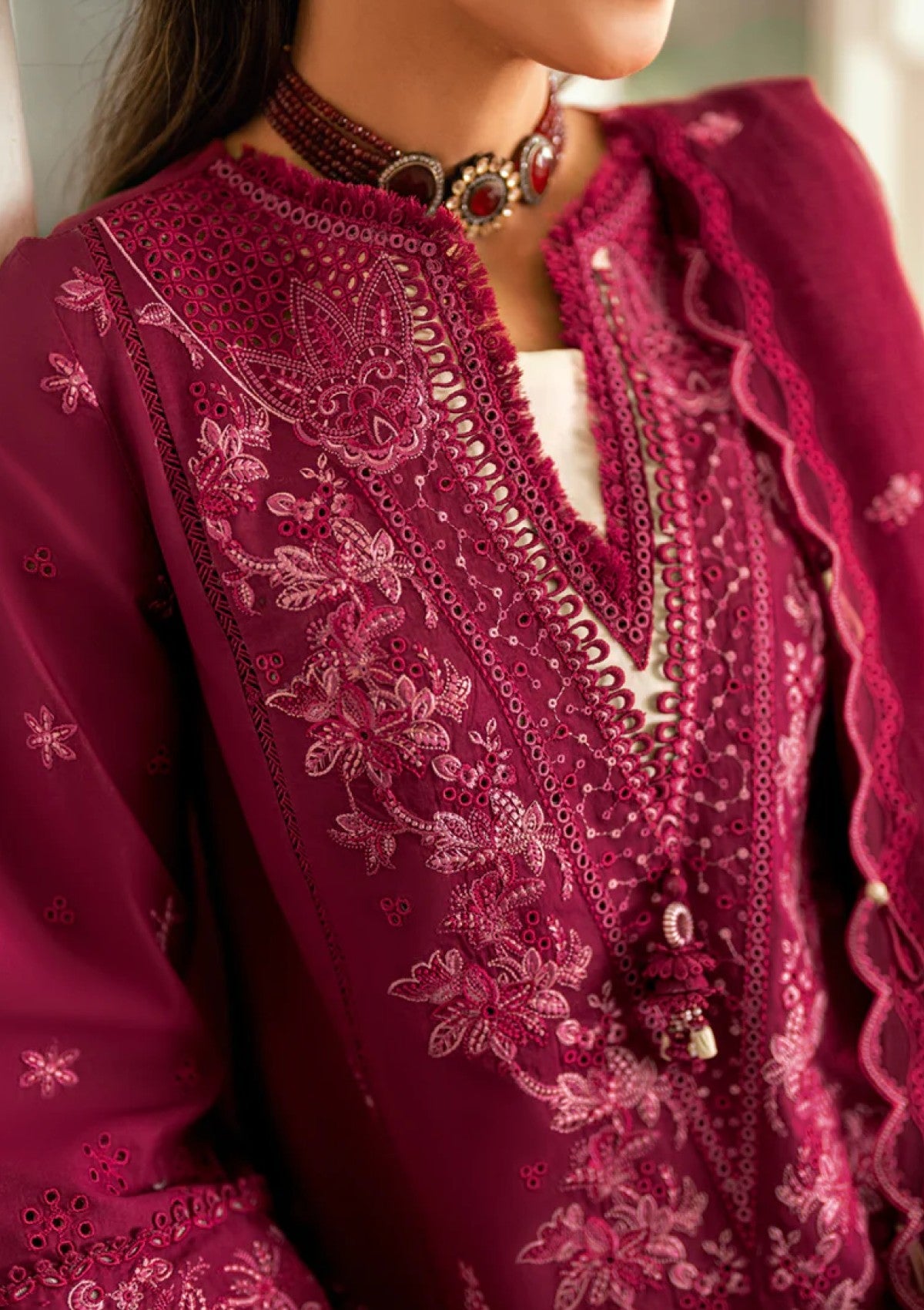 Lawn - Qalamkar - Luxury - Eid Edit 25 - SB#02 - Sameen