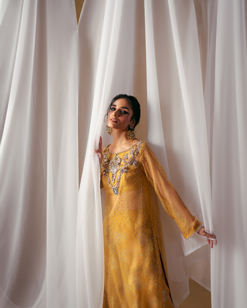 Vasal | Zyra Luxe Pret 26 | Golden Dusk