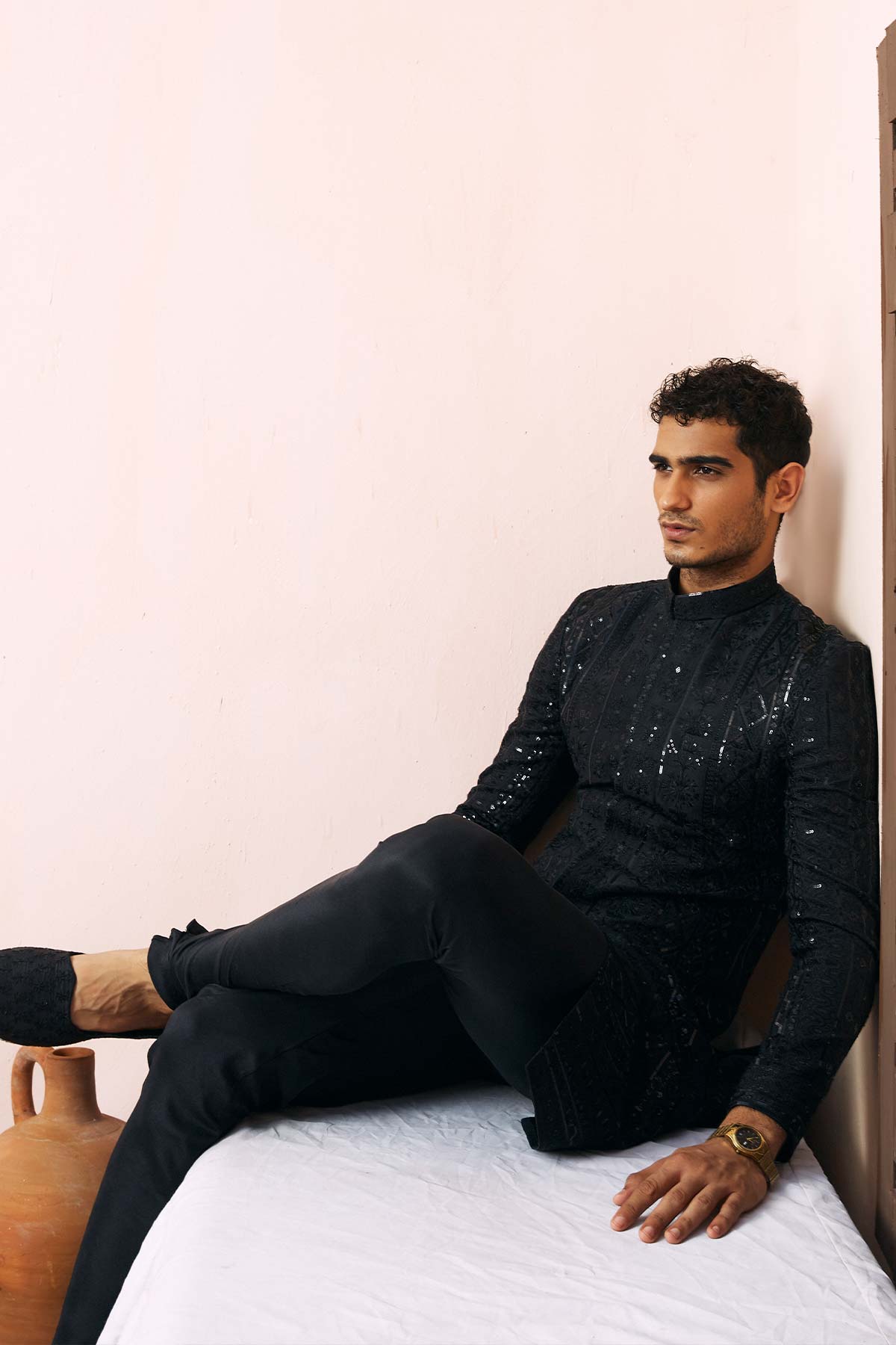 Pakistani Menswear | Mina Kashif | Devi - Official Agha Fabrics - Agha Fabrics UK
