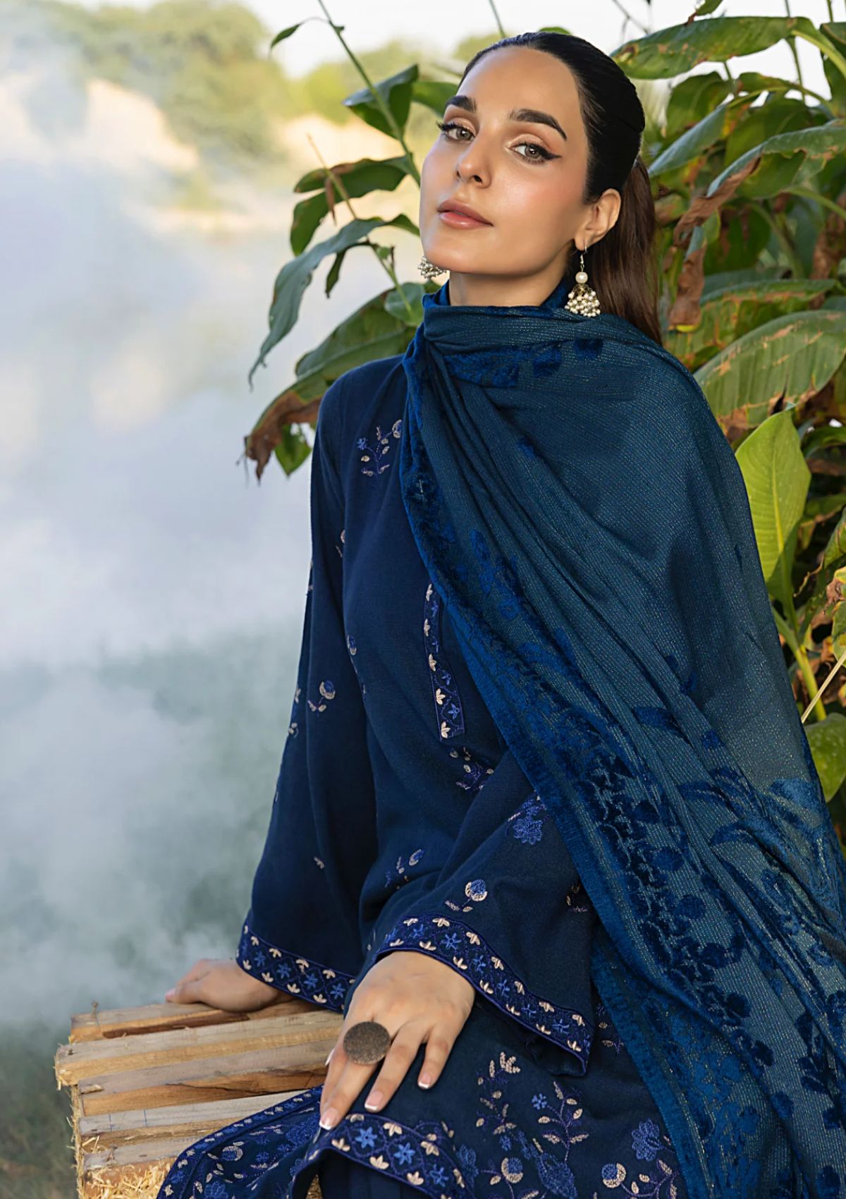 Winter Collection - Lakhany - Luxury Winter 24 - LG-RL-0101 - Official Lakhany - Agha Fabrics UK