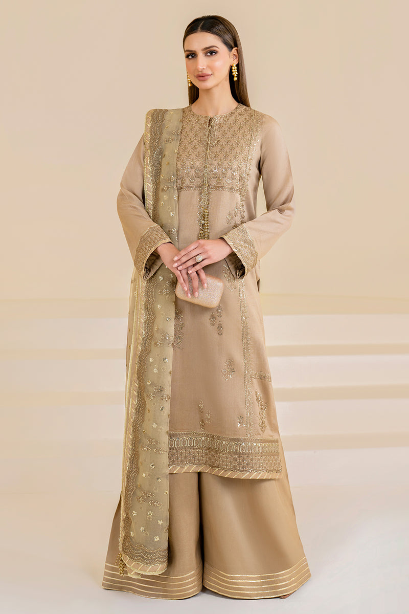 Jazmin | Formals Collection | Raw Silk UR-7024 - Official Jazmin - Agha Fabrics UK