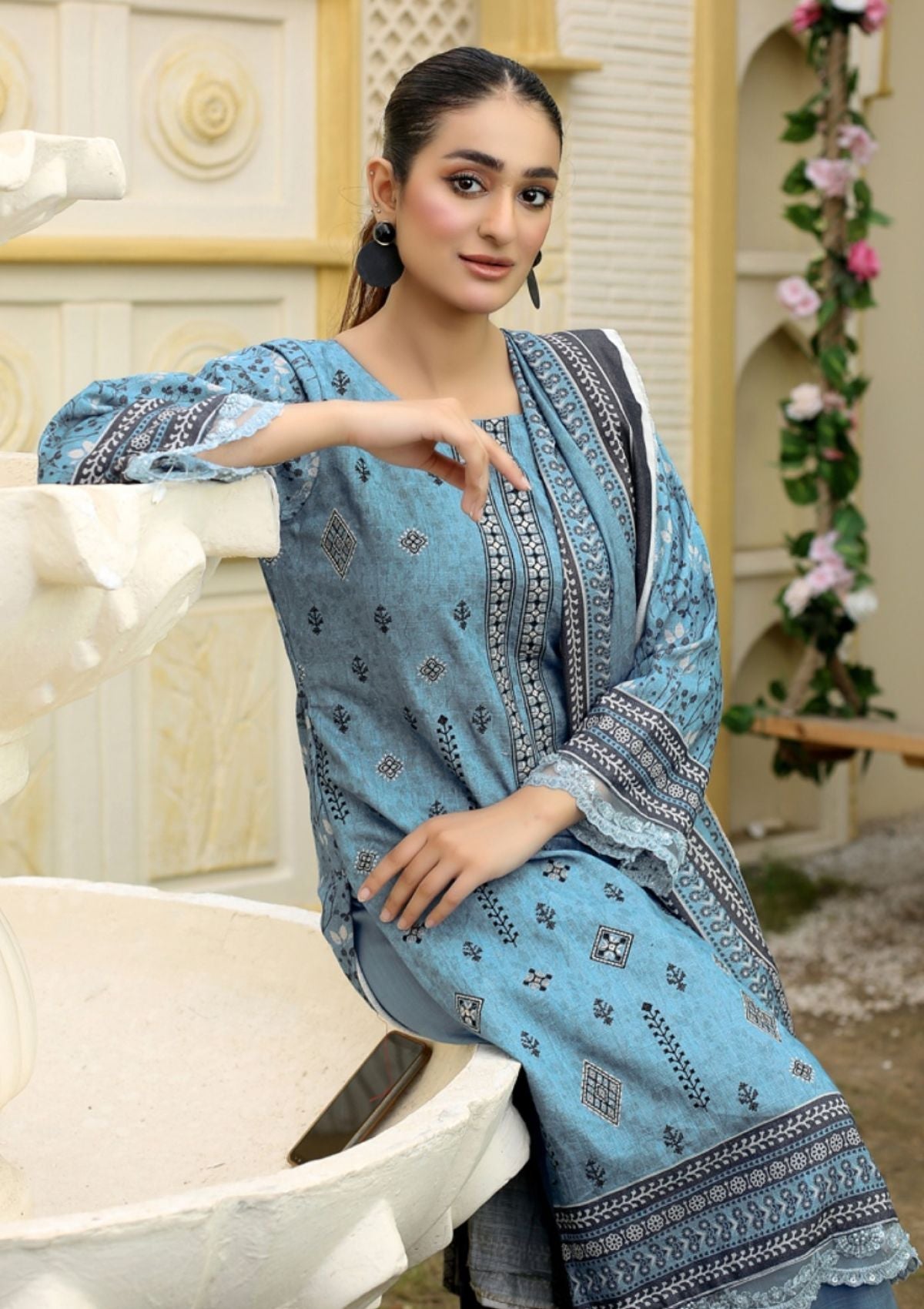 Winter Collection - Bin Rashid - Aina - BA24#03 - Official Bin Rashid - Agha Fabrics UK