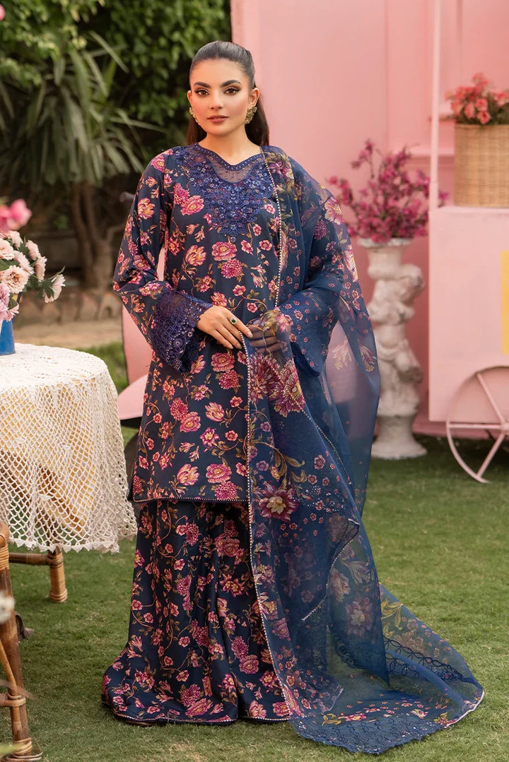 Ellena | Pret Dresses | 3-PC Stitched Embroidered Suit 789NYS