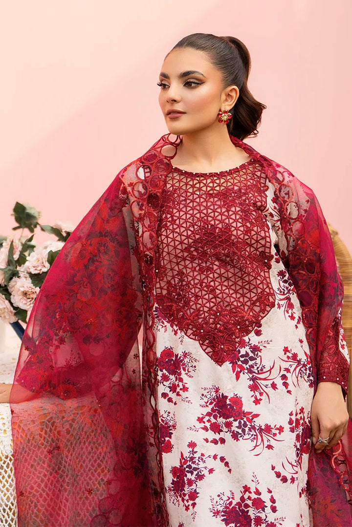 Ellena | Pret Dresses | 3-PC Stitched Embroidered Suit 982OWS