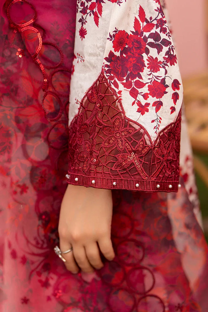 Ellena | Pret Dresses | 3-PC Stitched Embroidered Suit 982OWS