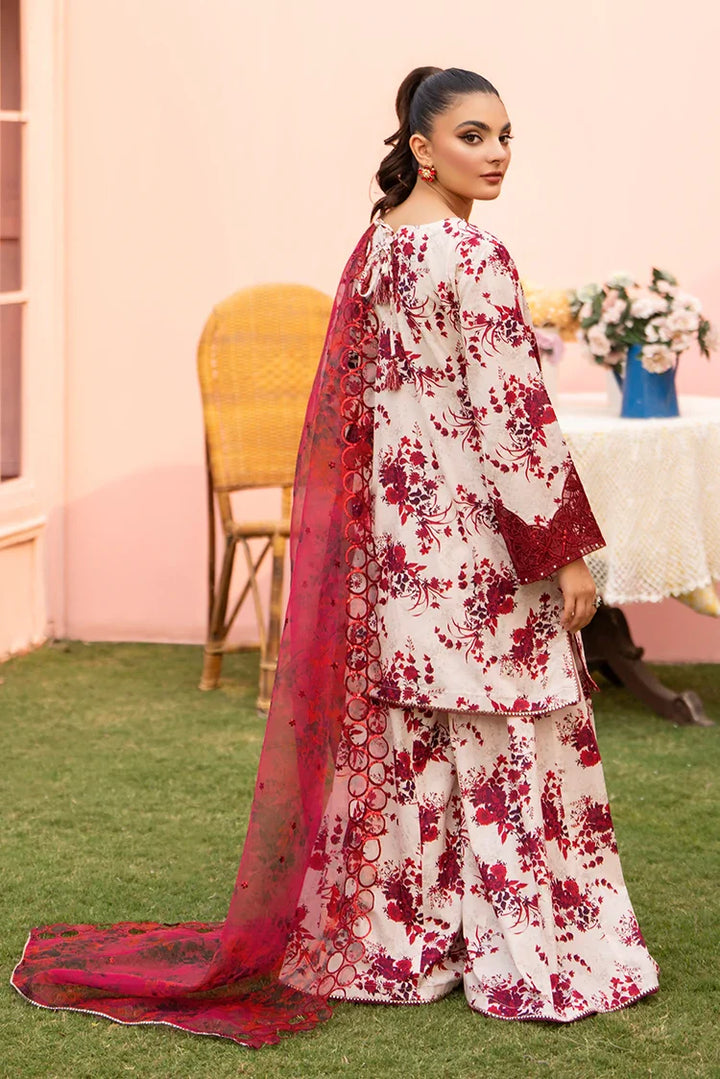 Ellena | Pret Dresses | 3-PC Stitched Embroidered Suit 982OWS