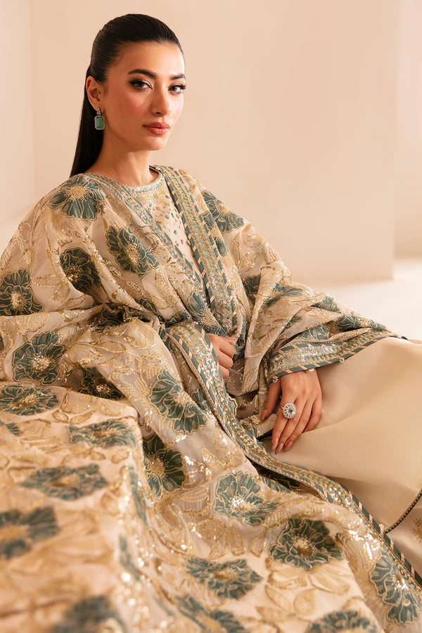 Jazmin | Formals Collection | Raw Silk UR-7039 - Official Jazmin - Agha Fabrics UK