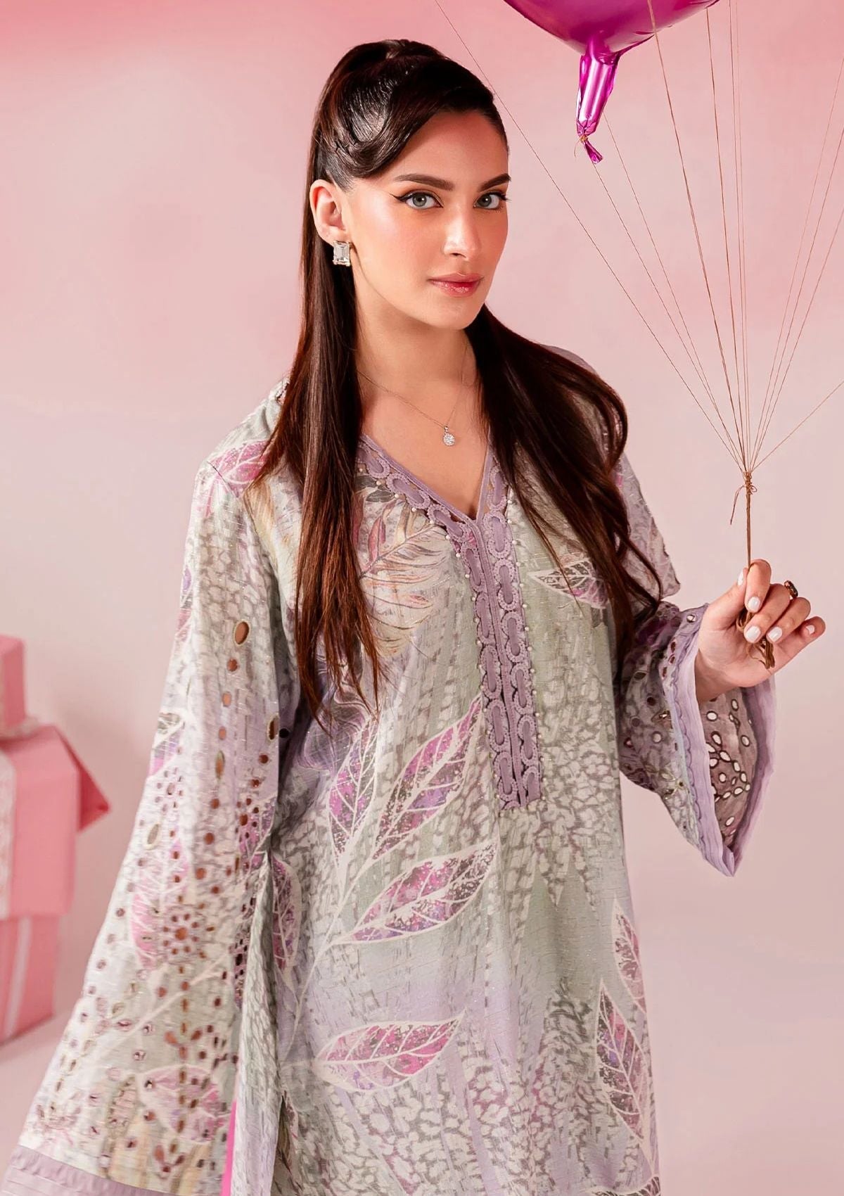 Lawn Collection - Nureh - Ballerina 24 - NU2#147 - Official Nureh - Agha Fabrics UK