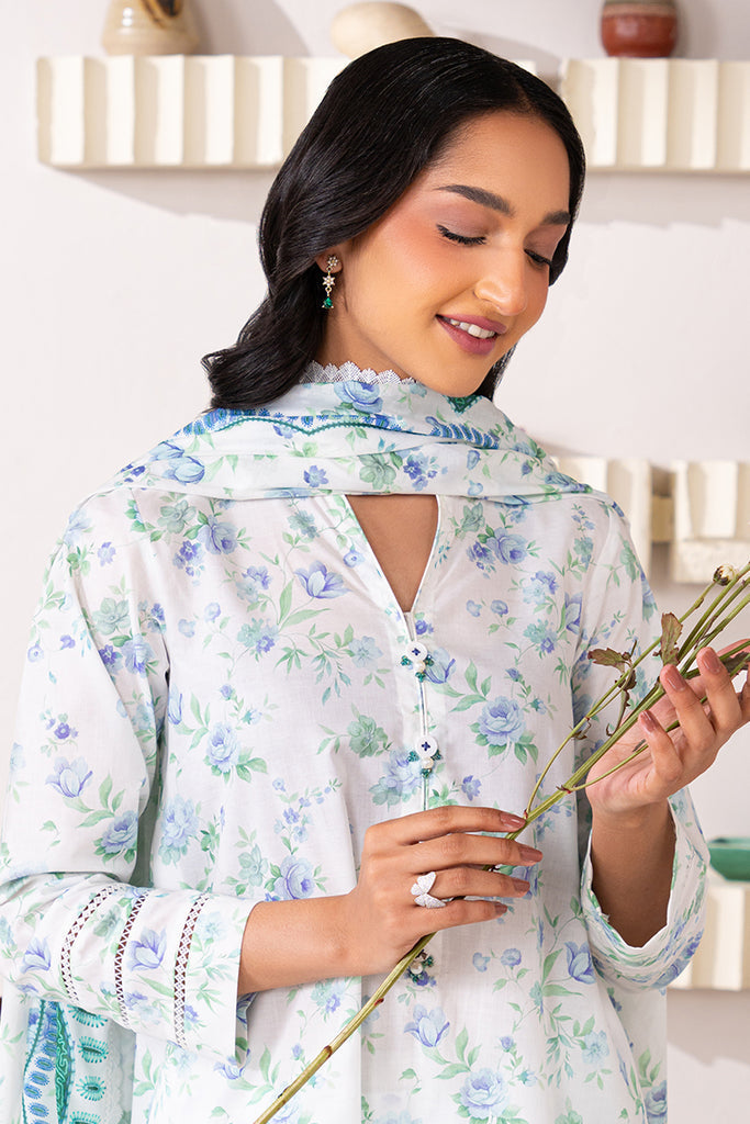 Cross Stitch | Daily Wear | MAJESTIC WHITE - Official Cross Stitch - Agha Fabrics UK