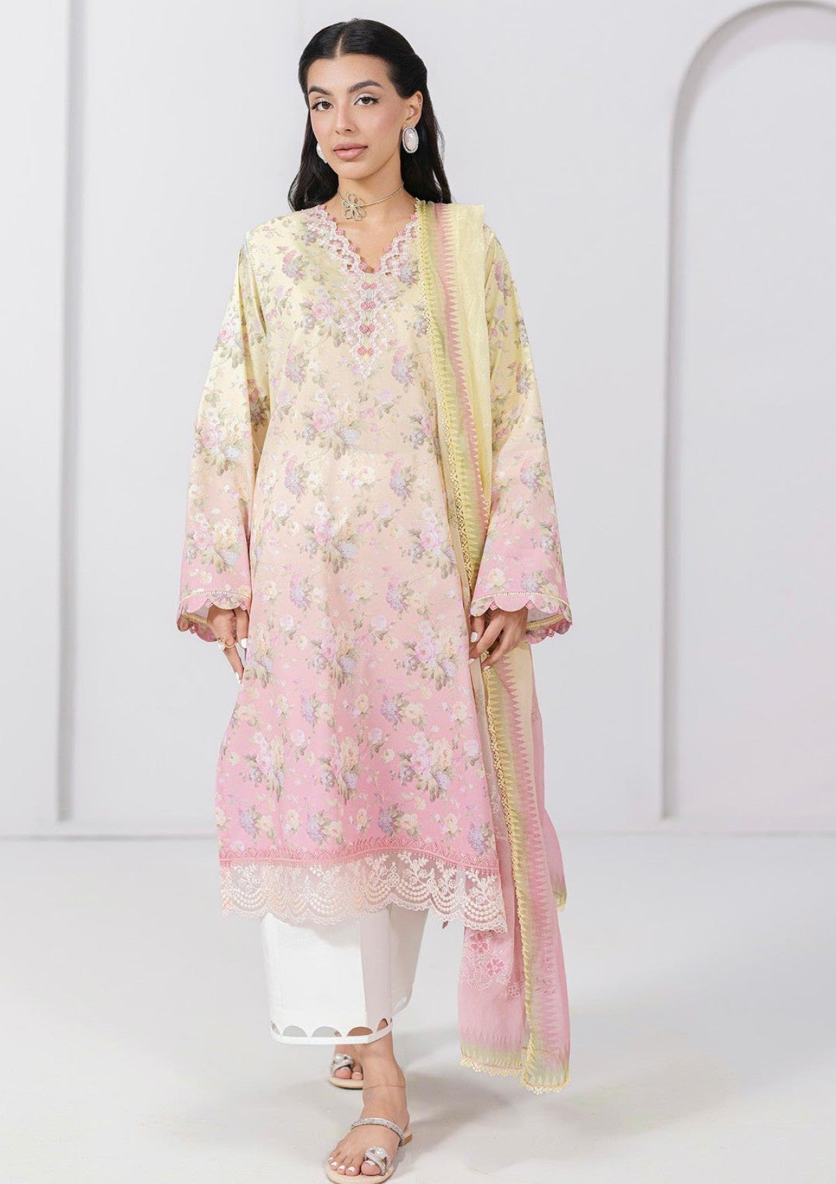 Lawn - Qalamkar - Q Prints 25 - Vol II - QLM#08-A